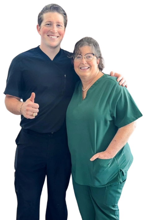 Dr. Baird and his mom